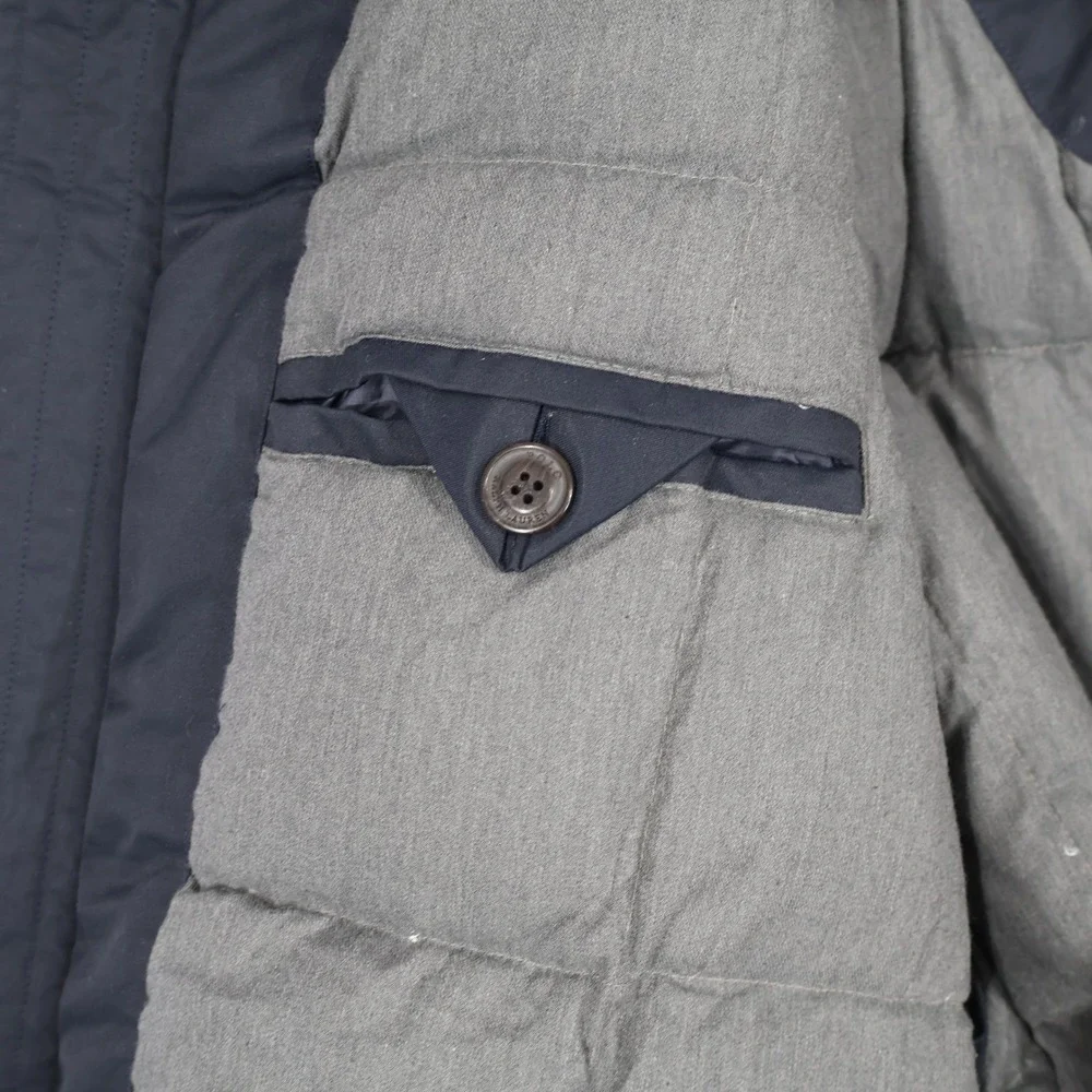 Polo Ralph Lauren Parka Men XL Blue Down Hooded Utility Jacket $598 NWT